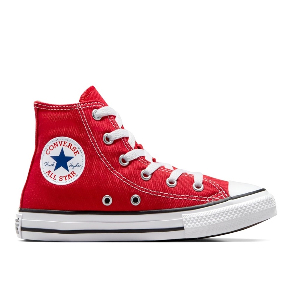 Converse Kids' Red High-Top Sneakers